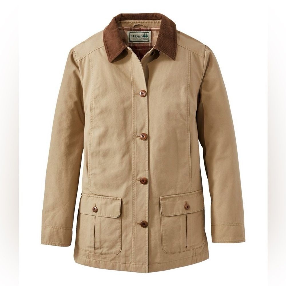 NWT L.L. Bean Corduroy Thinsulate Insulation Extra Warmth Barn Jacket